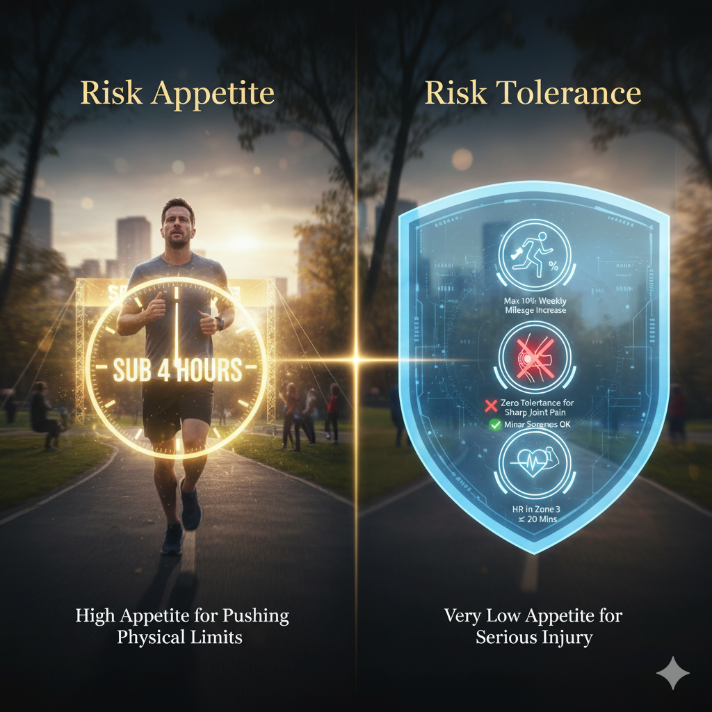 Analogy: Training for a Marathon Risk Appetite