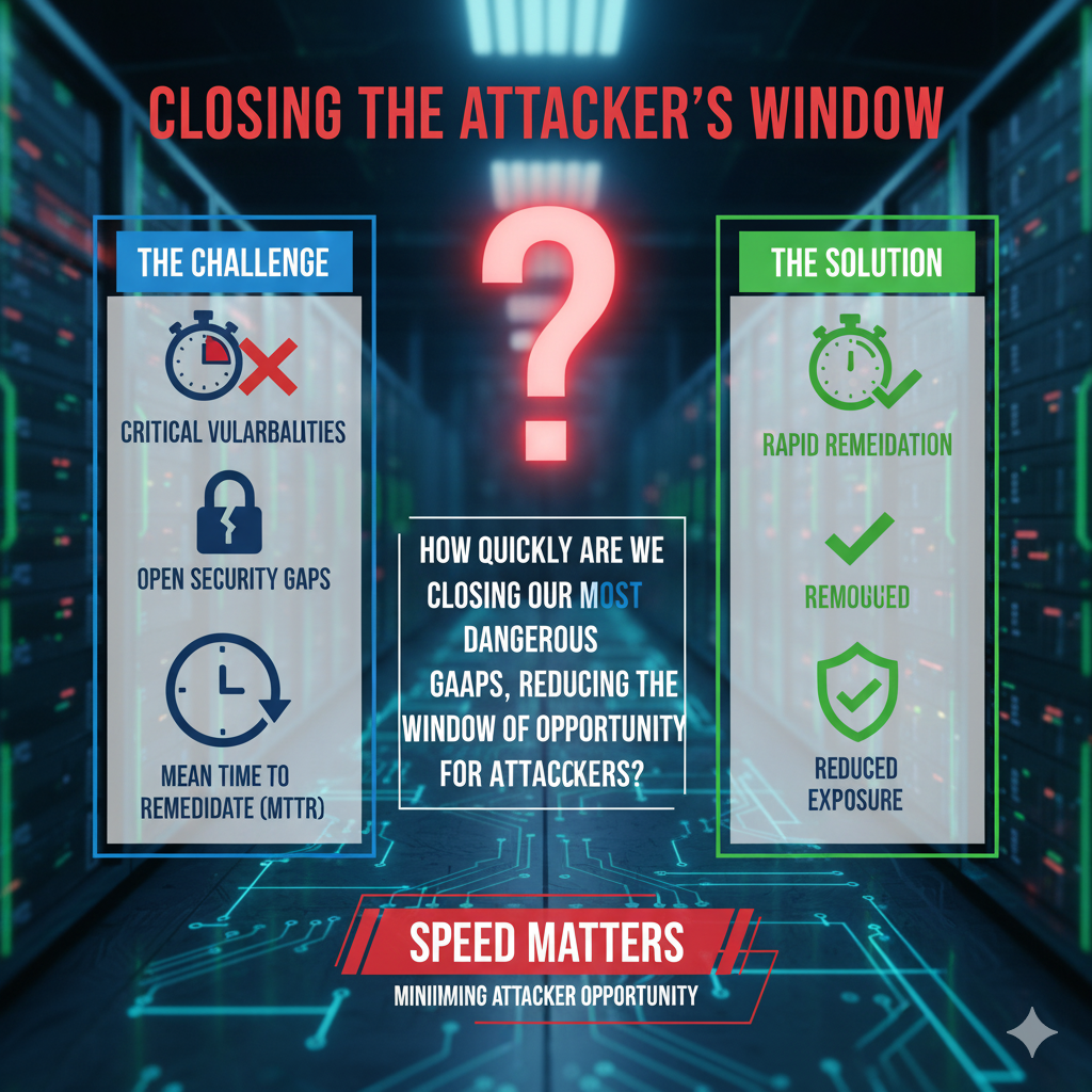 Mean Time to Remediate critical vulnerabilities metric